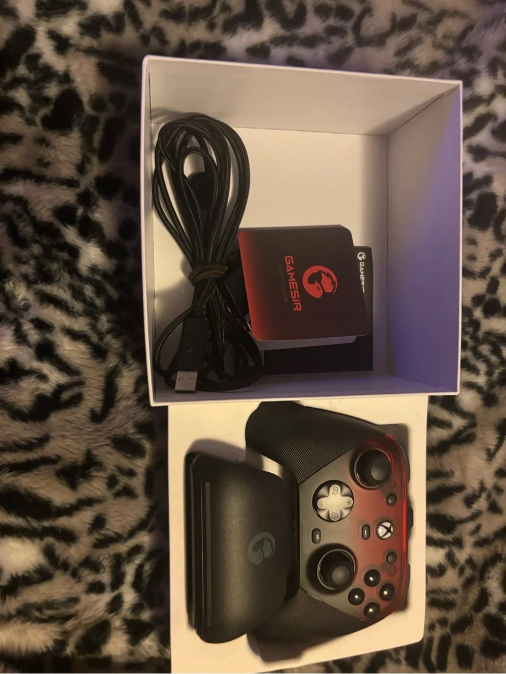 Red & Black Wireless Controller for Xbox -